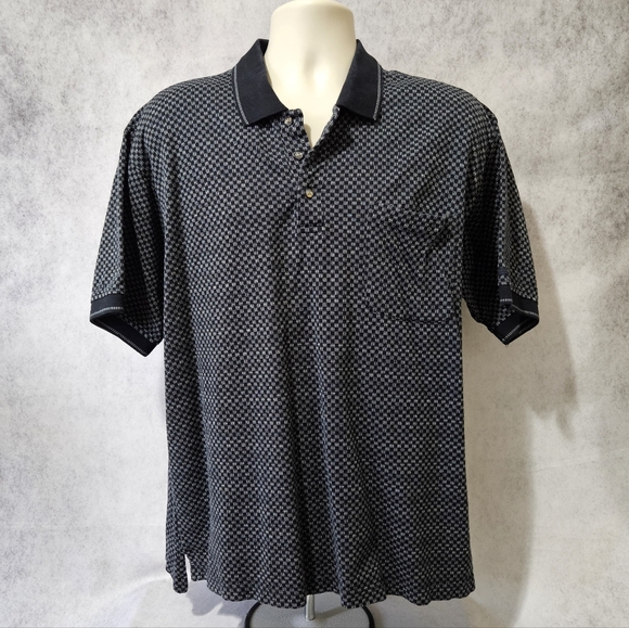 VINTAGE Arrow Tournament Short Sleeve Pullover Shirt - Picture 2 of 9